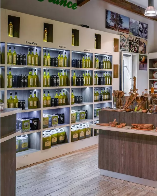 La boutique, Martignargues, Moulin à Huile Paradis