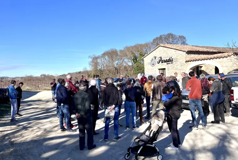 Retour en images sur la démonstration de taille, Martignargues et à Saint-Maximin, Moulin à Huile Paradis